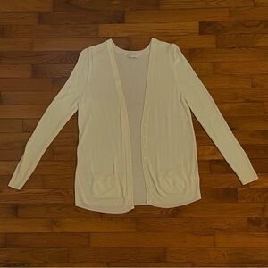 GAP Cream Women's Cardigan Sweater